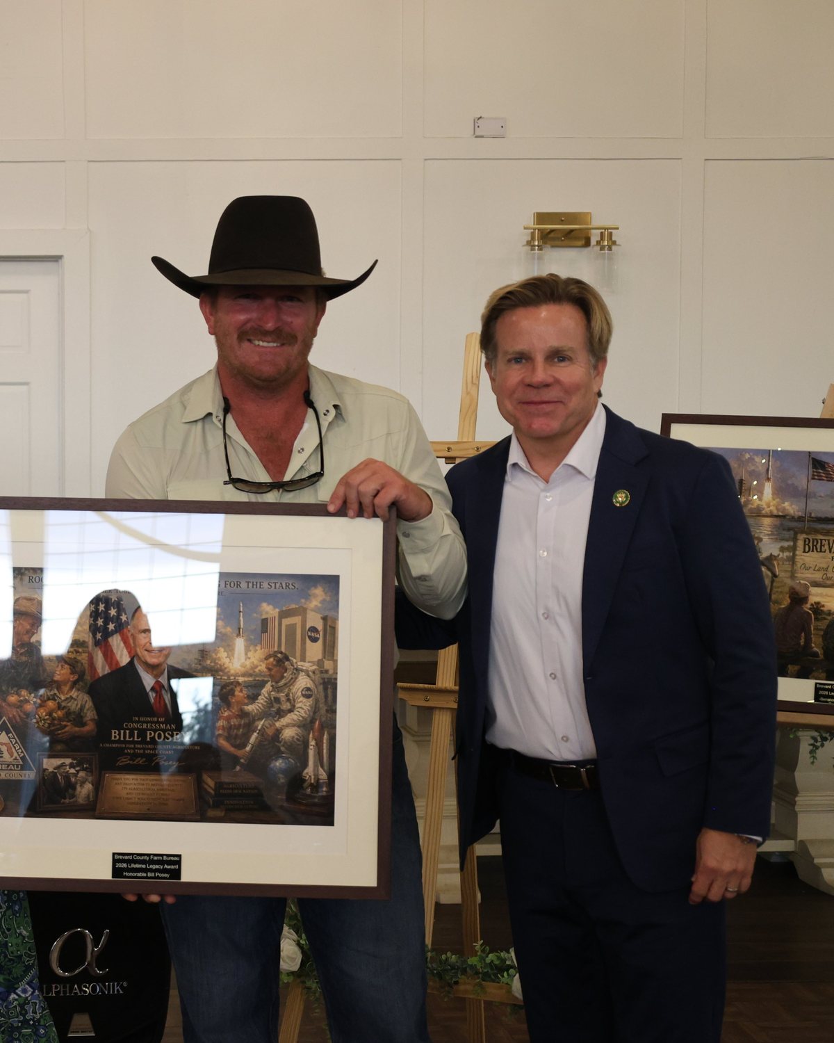 Mike Haridopolos at a community award presentation on the Space Coast